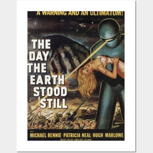 Vintage Movie - Day The Earth Stood Still poster Posters and Art